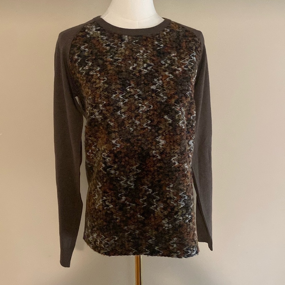YAL NY Textured Front Sweater